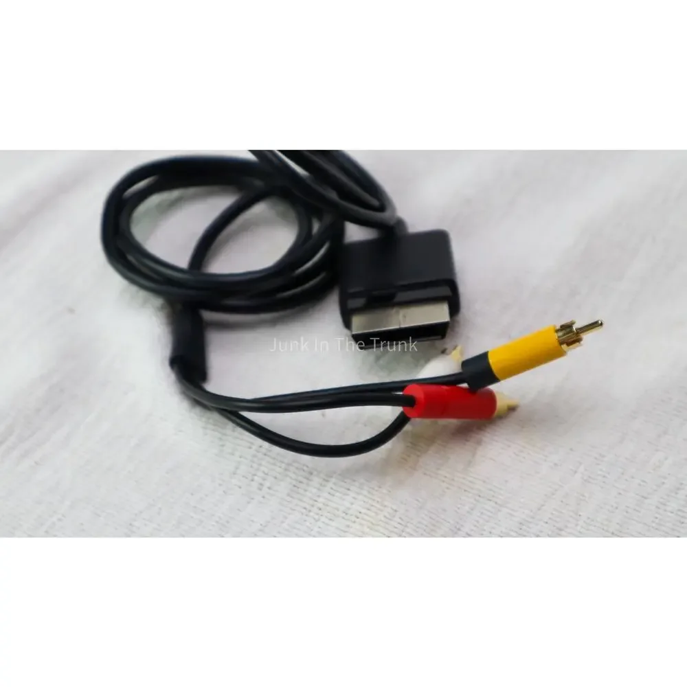 OEM Genuine Microsoft (Xbox 360) AV Composite Audio/Video Cable RCA